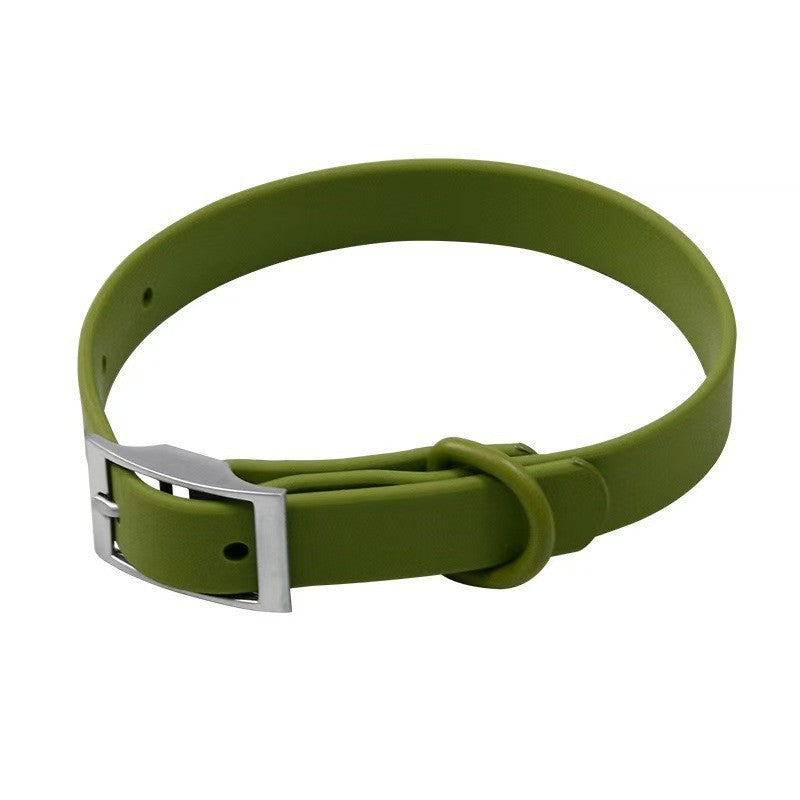 Silicone Pet Collar with Alphabet Letters