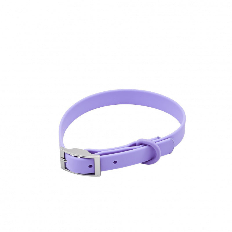 Silicone Pet Collar with Alphabet Letters