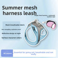 Adjustable Reflective Cat Leash with Safety Buckle