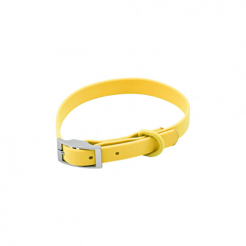 Silicone Pet Collar with Alphabet Letters